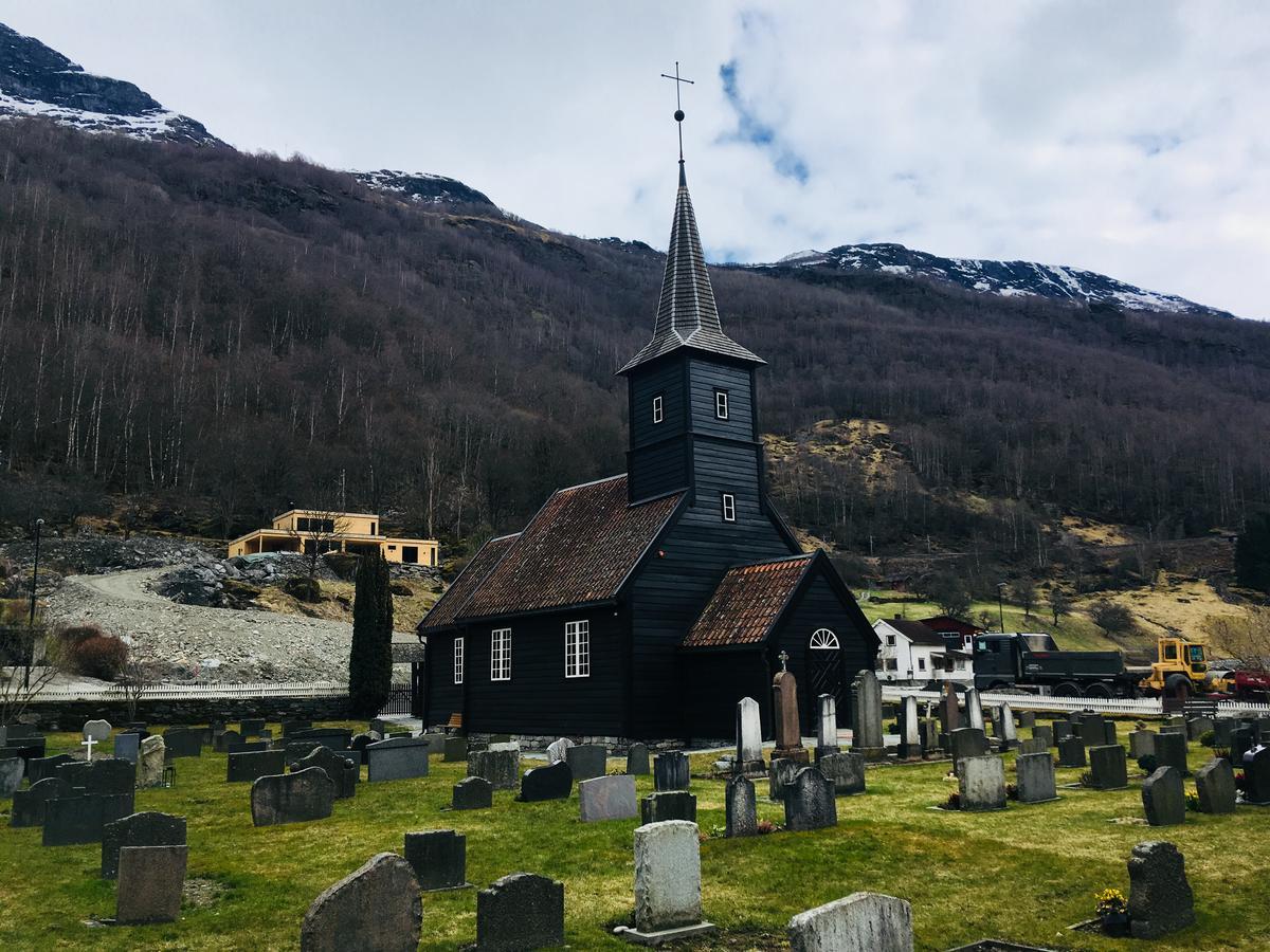 Brekke Gard Hostel Флам Экстерьер фото